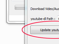 Update youtube-dl(windows)